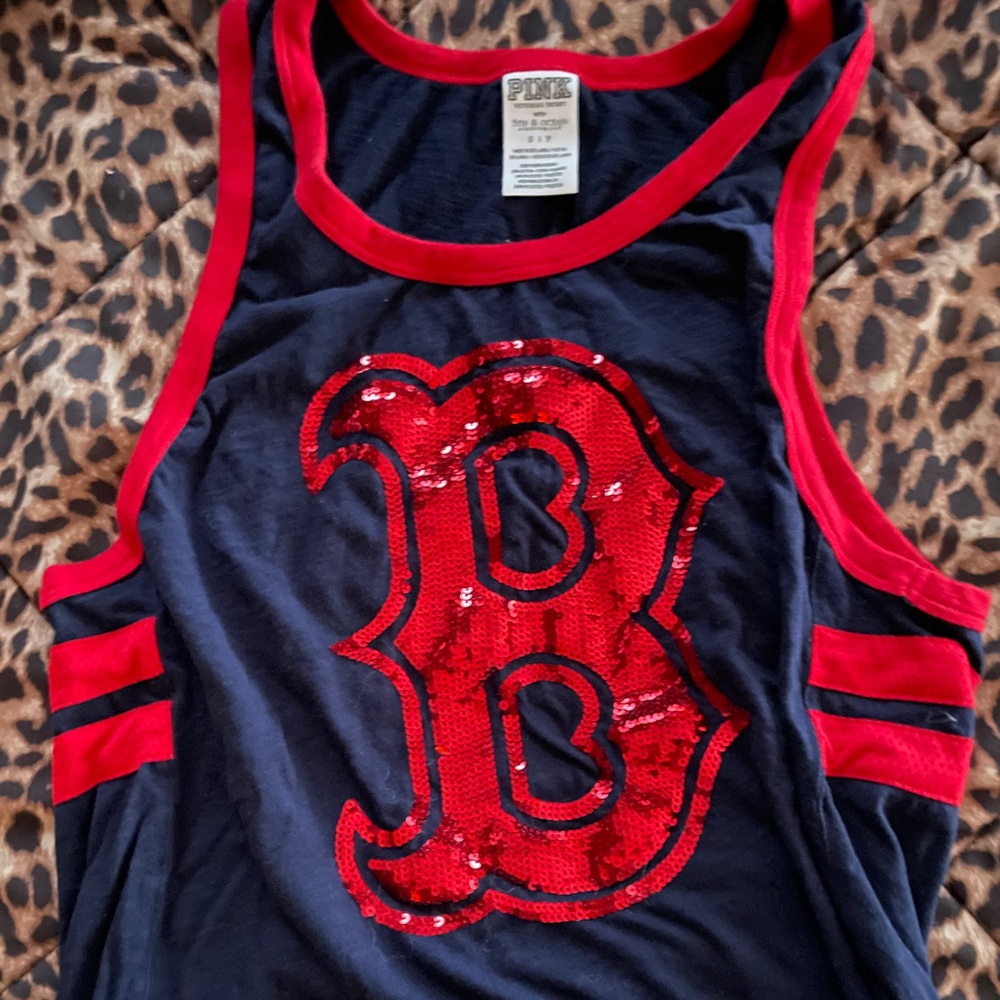PINK Boston Red Soxs tank top